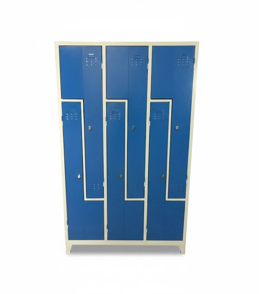 Z Kapılı 6'lı Soyunma Dolabı